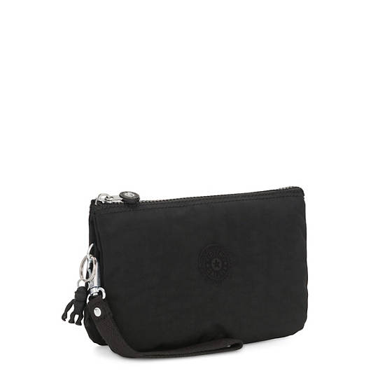 Kipling Creativity Extra Large Classic Wristlet Kézitáska Fekete | HU 1258FD